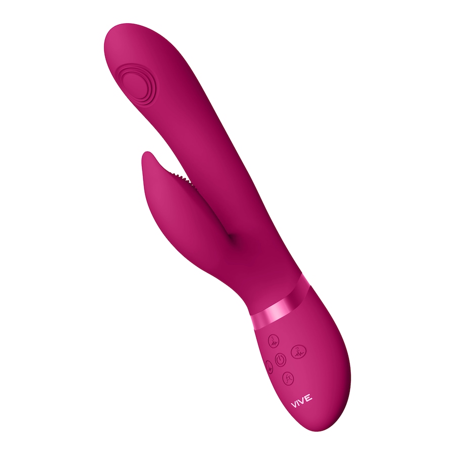 Image 207379_PNK.jpg, Product 207-379 / Price $84.88, Vive Aimi Triple Action Rechargeable Swinging Pulse Wave And Vibrating G-spot from VIVE on TSC.ca's Sexual Wellness department