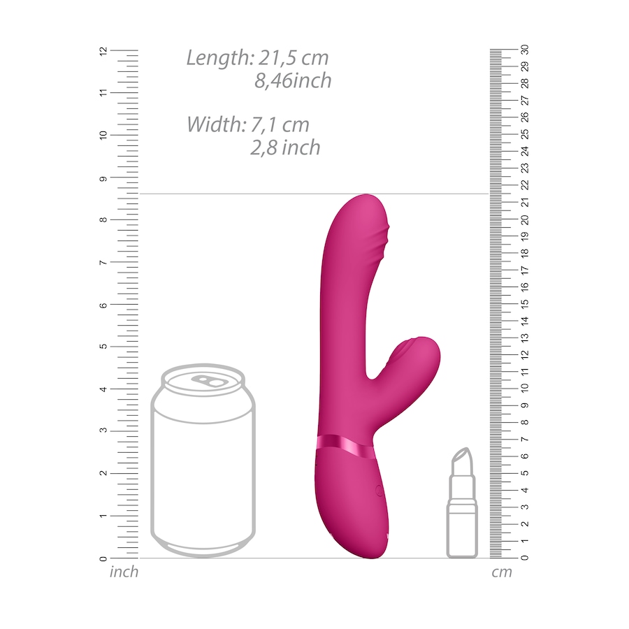 Image 207390_ALTMORE2.jpg, Product 207-390 / Price $157.99, Vive Tani Triple Action Rechargeable Finger Motion With Pulse Wave & Vibrating Vibrator from VIVE on TSC.ca's Sexual Wellness department