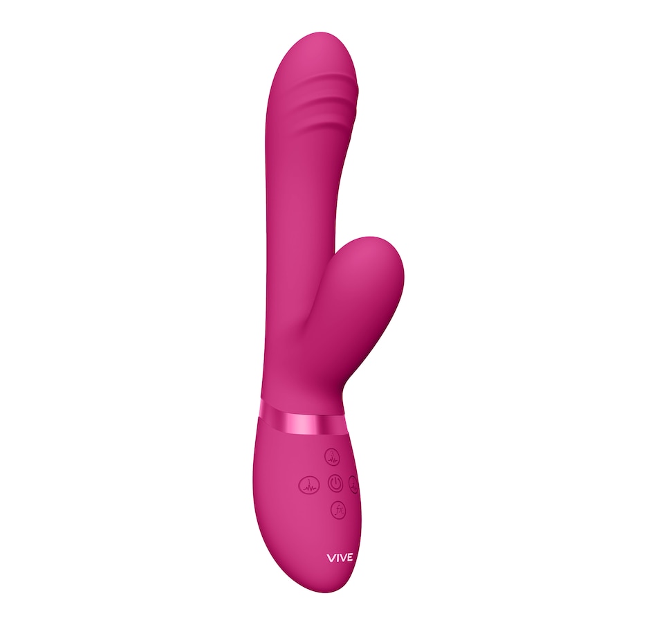 Image 207390_PNK.jpg, Product 207-390 / Price $149.99, Vive Tani Triple Action Rechargeable Finger Motion With Pulse Wave & Vibrating Vibrator from VIVE on TSC.ca's Sexual Wellness department