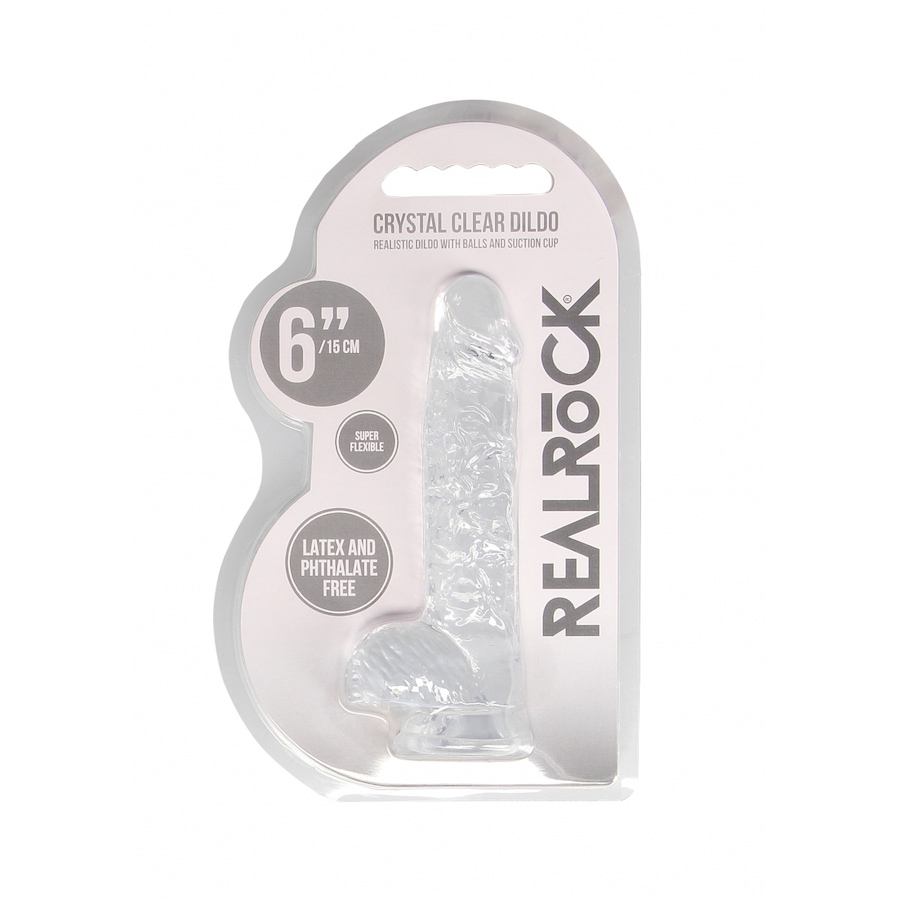 Image 207398_ALTMORE1.jpg, Product 207-398 / Price $19.99, RealRock Crystal Clear Dildo from RealRock on TSC.ca's Sexual Wellness department