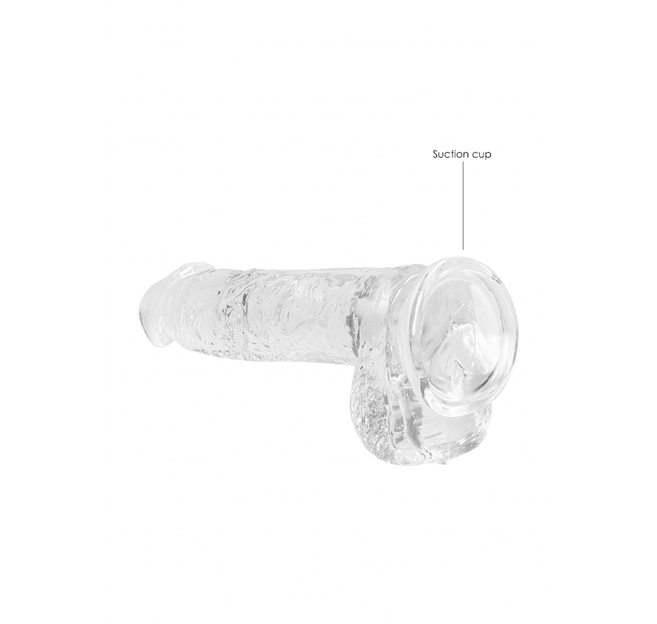 Image 207398_ALTMORE3.jpg, Product 207-398 / Price $19.99, RealRock Crystal Clear Dildo from RealRock on TSC.ca's Sexual Wellness department