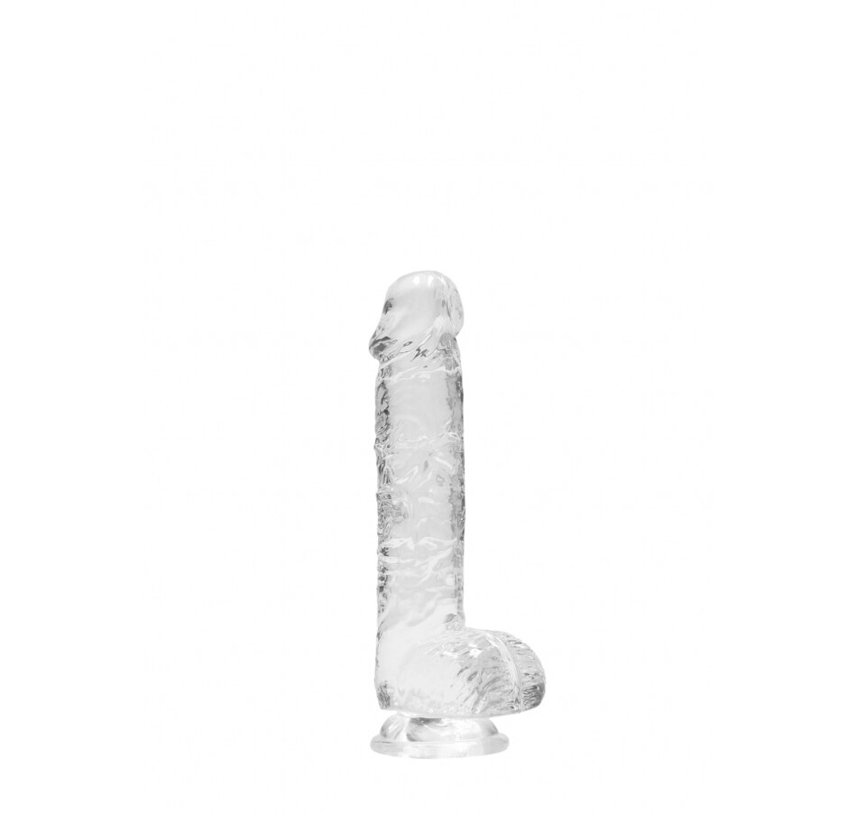 Image 207398_TSP.jpg, Product 207-398 / Price $19.99, RealRock Crystal Clear Dildo from RealRock on TSC.ca's Sexual Wellness department