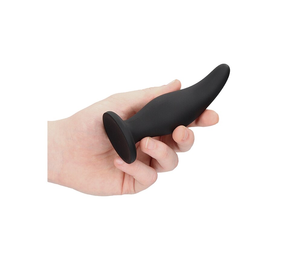 Image 207400_ALTMORE5.jpg, Product 207-400 / Price $19.99, Ouch Silicone Curve Butt Plug from ouch on TSC.ca's Sexual Wellness department
