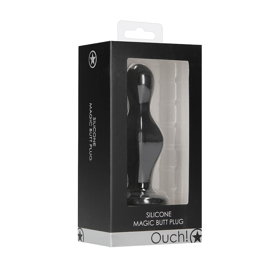 Image 207401_ALTMORE1.jpg, Product 207-401 / Price $19.99, Ouch Silicone Magic Butt Plug from ouch on TSC.ca's Sexual Wellness department