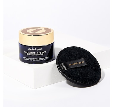 Elizabeth Grant Wonder Effect Activated Charcoal Mask With Puff