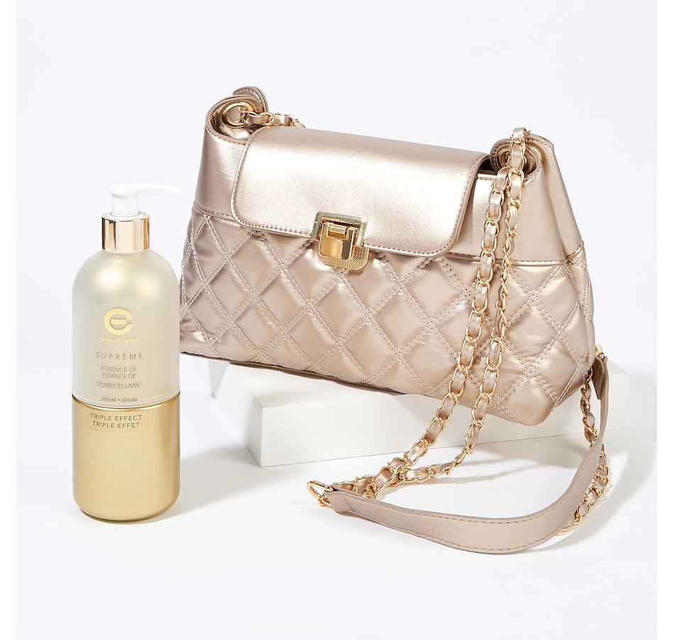Image 207585_GLD.jpg, Product 207-585 / Price $59.88, Elizabeth Grant Supreme Triple Effect Essence Torricelumn With Bag from Elizabeth Grant on TSC.ca's Beauty department