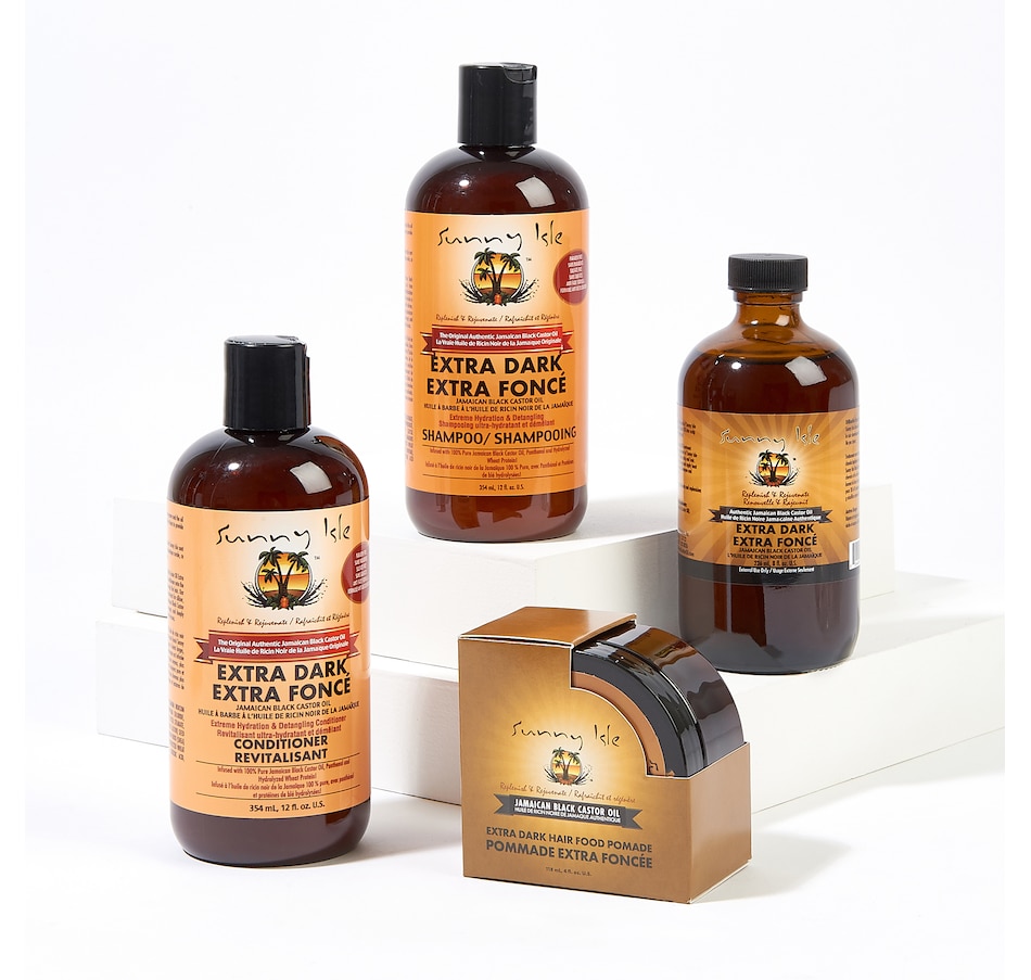 Image 207675.jpg, Product 207-675 / Price $49.99, Sunny Isle Extra Dark Jamaican Black Castor Oil Hair Kit from Sunny Isle on TSC.ca's Beauty department
