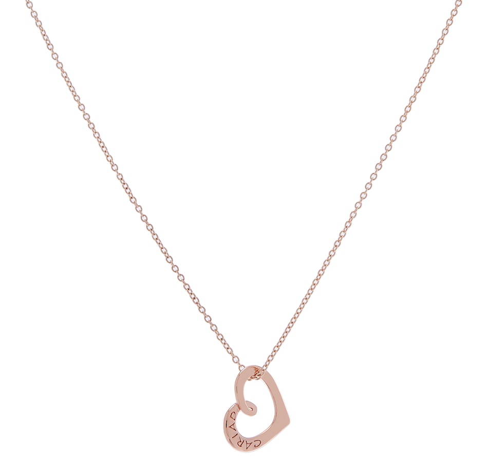 Image 207796.jpg , Product 207-796 / Price $699.99 , Clogau Gold 10K Rose Gold Cariad Heart Pendant from Clogau Gold on TSC.ca's Jewellery department