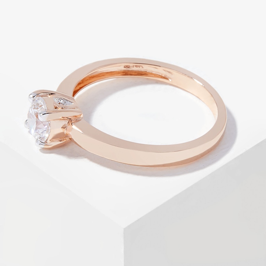 Image 207898_ALTMORE1.jpg, Product 207-898 / Price $2,199.99, EVERA Diamonds 18K Gold 0.75ctw Diamond Solitaire Ring from Evera Diamonds on TSC.ca's Jewellery department