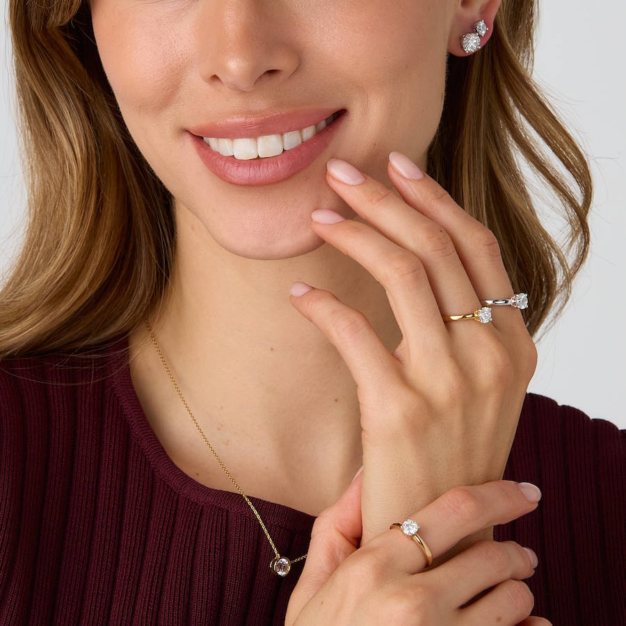 Image 207898_ALTMORE202.jpg, Product 207-898 / Price $2,599.99, EVERA Diamonds 18K Gold 0.75ctw Diamond Solitaire Ring from Evera Diamonds on TSC.ca's Jewellery department