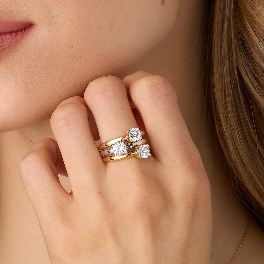 Image 207898_ALTMORE203.jpg, Product 207-898 / Price $2,599.99, EVERA Diamonds 18K Gold 0.75ctw Diamond Solitaire Ring from Evera Diamonds on TSC.ca's Jewellery department
