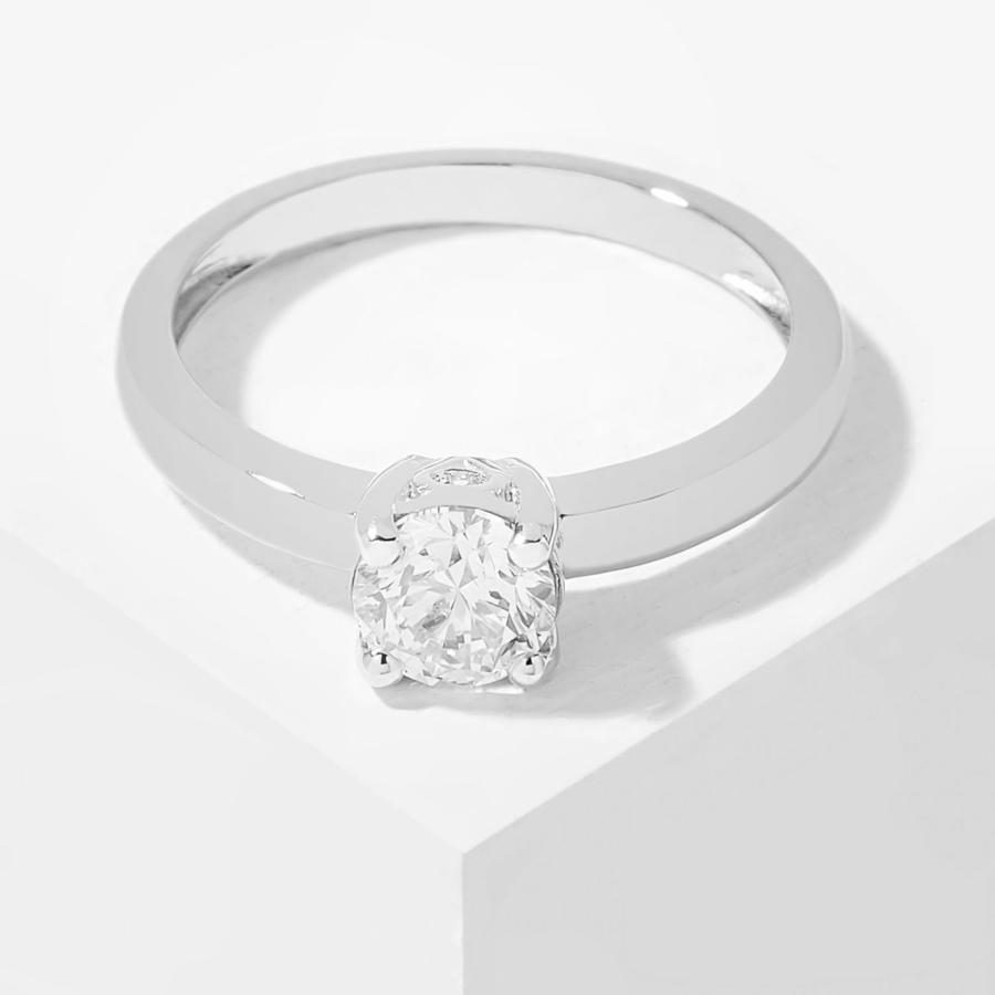 Image 207898_WGL.jpg, Product 207-898 / Price $2,199.99, EVERA Diamonds 18K Gold 0.75ctw Diamond Solitaire Ring from Evera Diamonds on TSC.ca's Jewellery department