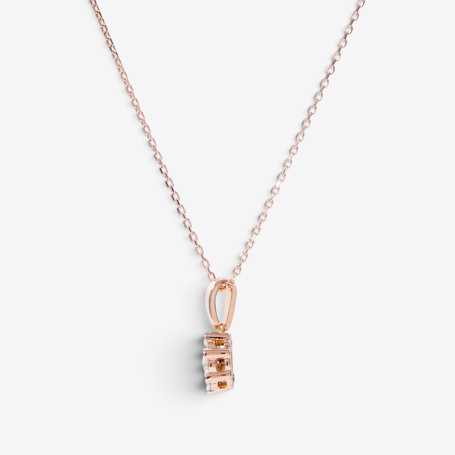 Image 207900_ALTMORE1.jpg, Product 207-900 / Price $879.99, EVERA Diamonds 14K Rose Gold 0.52ctw Diamond Flower Pendant with Chain from Evera Diamonds on TSC.ca's Jewellery department