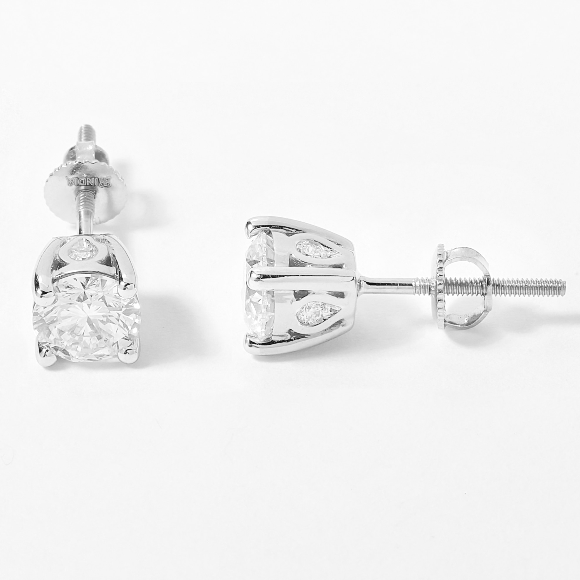 tsc diamond earrings