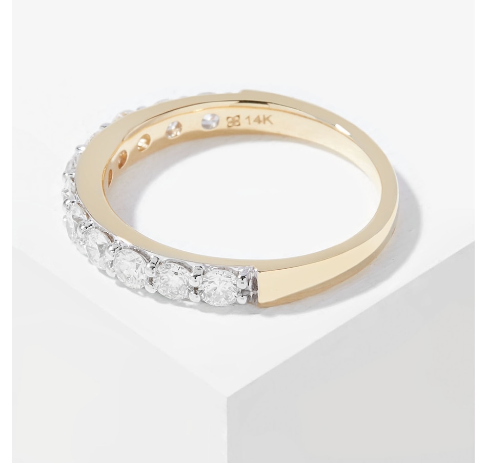 Image 207922_ALTMORE1.jpg, Product 207-922 / Price $1,199.99, EVERA Diamonds 14K Gold 1.00ctw Round Diamond Band from Evera Diamonds on TSC.ca's Jewellery department
