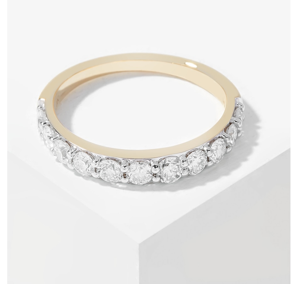 Image 207922_YGL.jpg, Product 207-922 / Price $1,199.99, EVERA Diamonds 14K Gold 1.00ctw Round Diamond Band from Evera Diamonds on TSC.ca's Jewellery department
