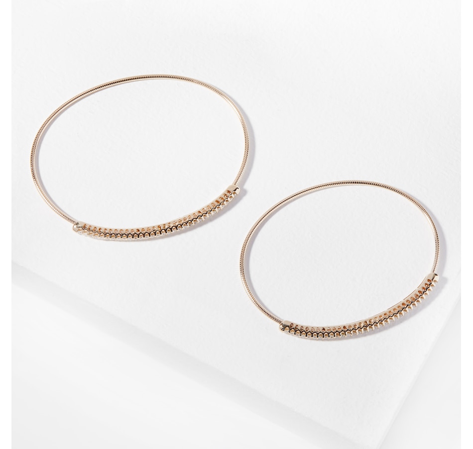 Image 207929_ALTMORE1.jpg, Product 207-929 / Price $1,399.99, EVERA Diamonds 14K Gold 0.50ctw Flex Diamond Bangle from Evera Diamonds on TSC.ca's Jewellery department