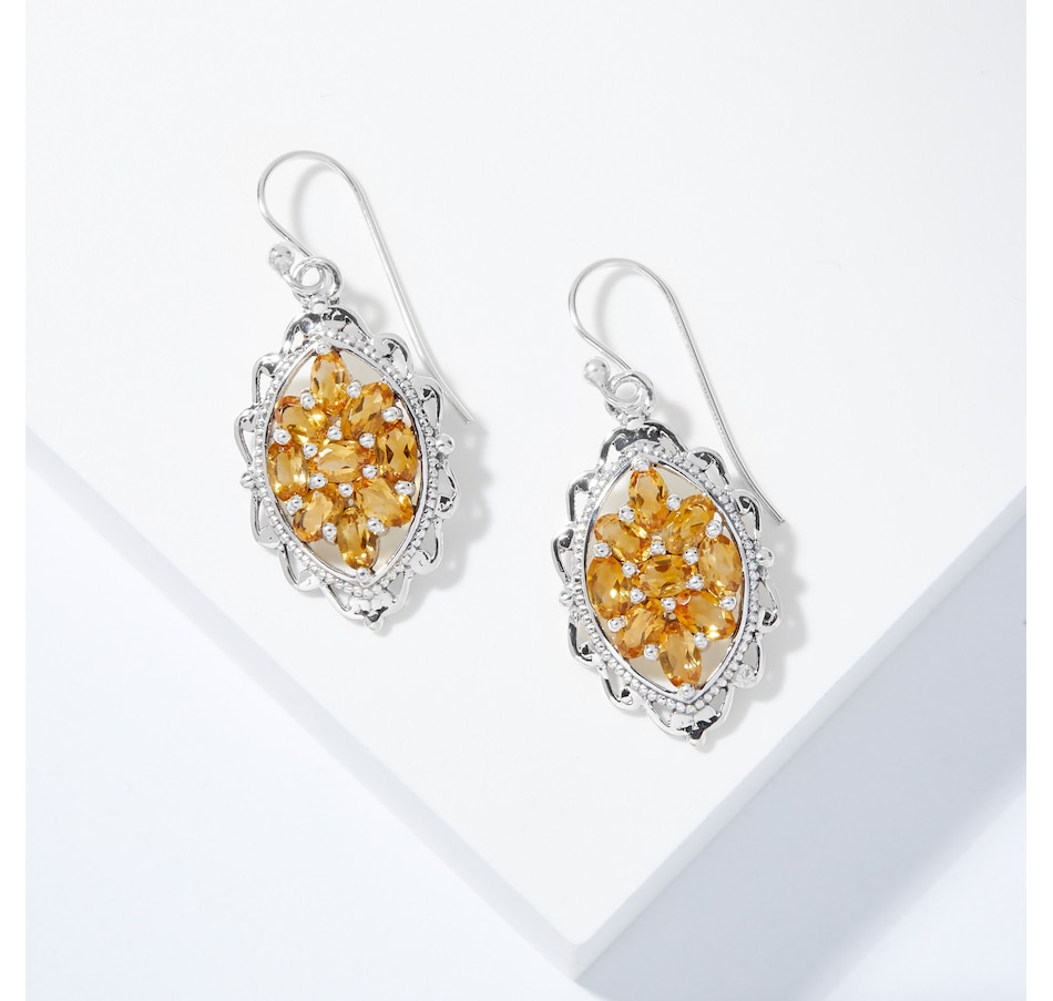 Image 208066_CIT.jpg, Product 208-066 / Price $119.99, Himalayan Gems Sterling Silver 3x5mm Gemstone Earrings from Himalayan Gems on TSC.ca's Jewellery department