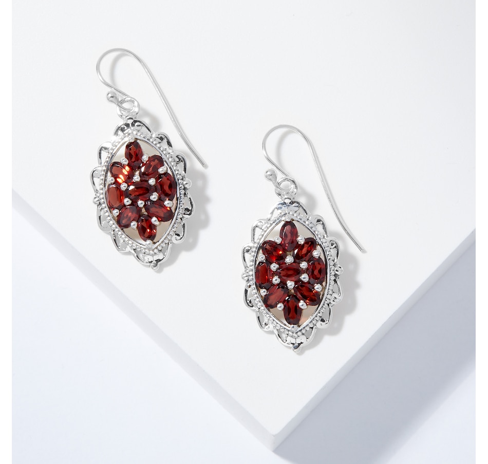 Image 208066_GAR.jpg, Product 208-066 / Price $119.99, Himalayan Gems Sterling Silver 3x5mm Gemstone Earrings from Himalayan Gems on TSC.ca's Jewellery department