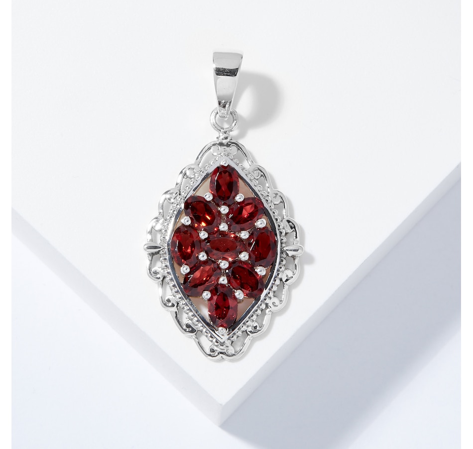 Image 208067_GAR.jpg, Product 208-067 / Price $109.99, Himalayan Gems Sterling Silver 4x6mm Oval Gemstone Pendant from Himalayan Gems on TSC.ca's Jewellery department