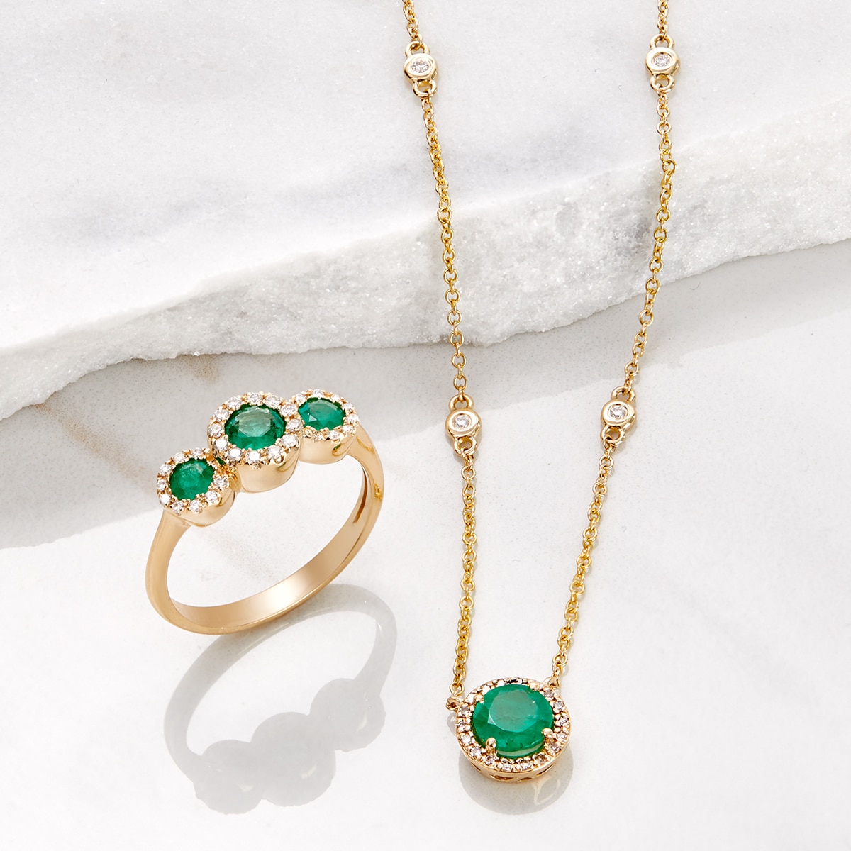 Effy on sale emerald necklace