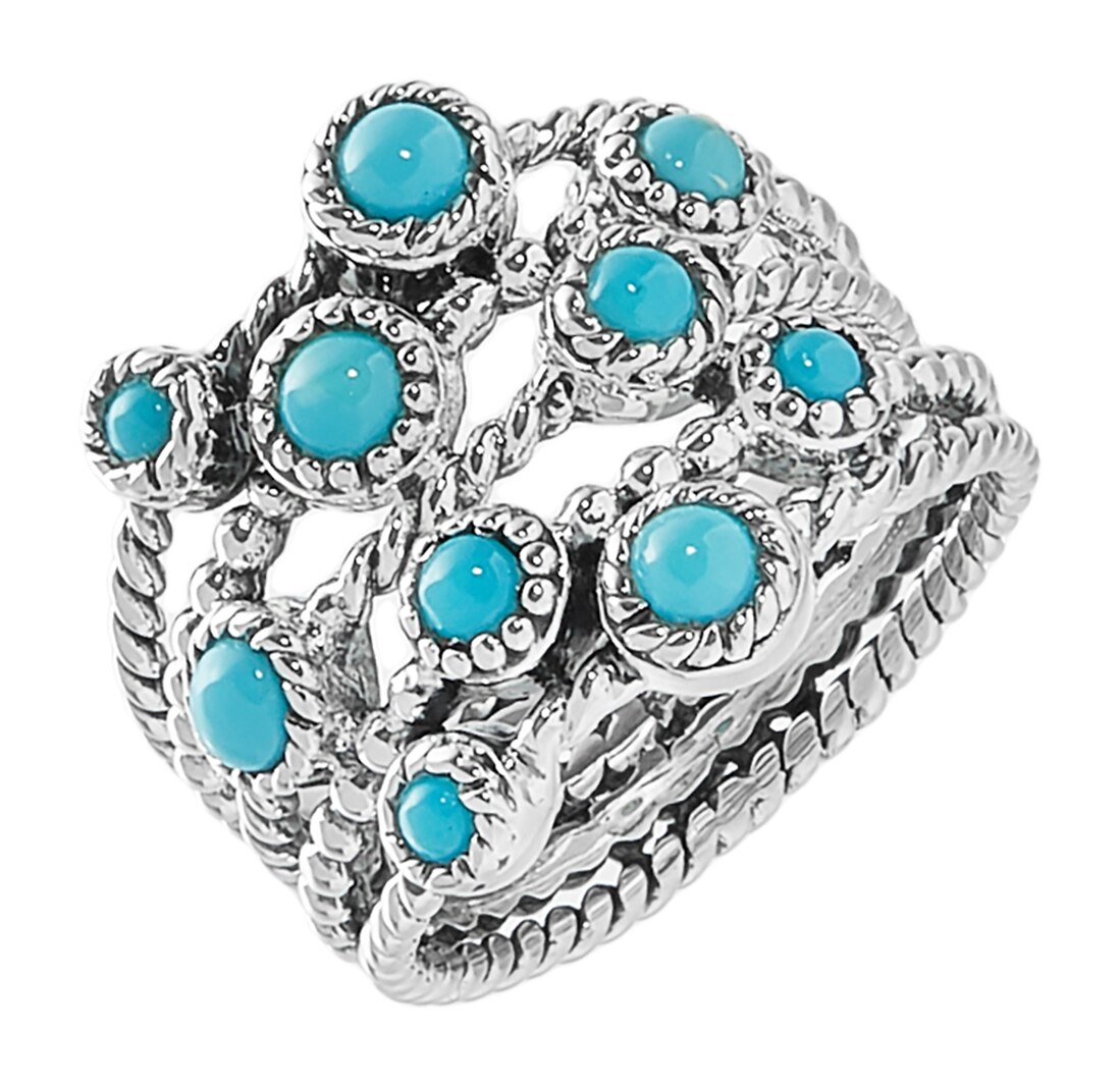 Jewellery - Rings - Cluster - Samuel B. Collection Sterling Silver ...