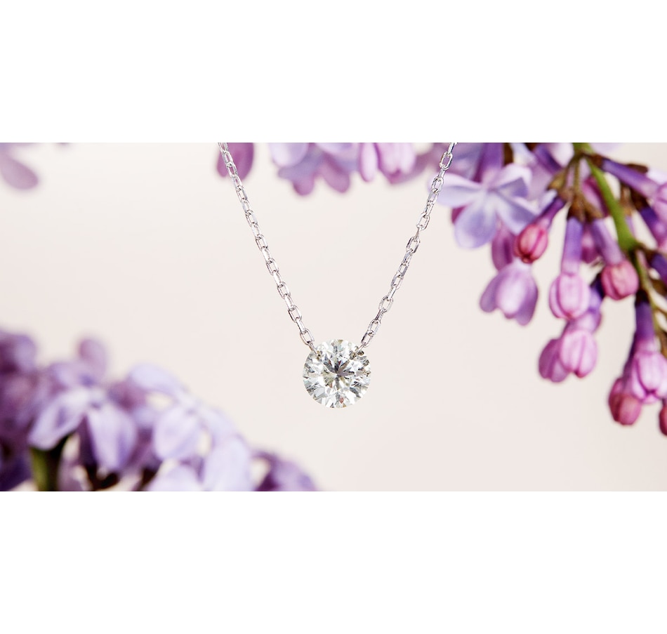Image 208638_ALTMORE200.jpg, Product 208-638 / Price $1,999.88 - $4,499.88, Graziela Gems 18K Gold Diamond Floating Necklace from Best of Gems on TSC.ca's Jewellery department