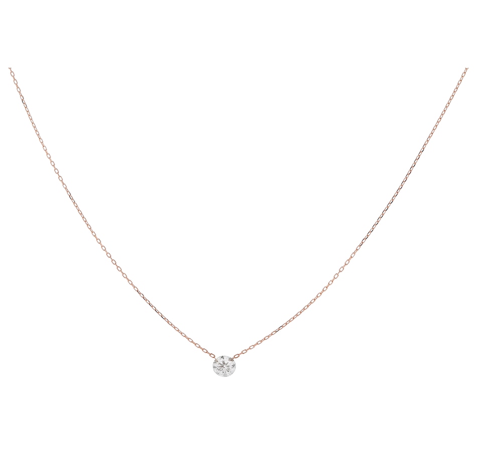 Image 208638_RG1CT.jpg , Product 208-638 / Price $1,399.99 - $8,999.99 , Graziela Gems 18K Gold Diamond Floating Necklace from Graziela Gems on TSC.ca's Jewellery department