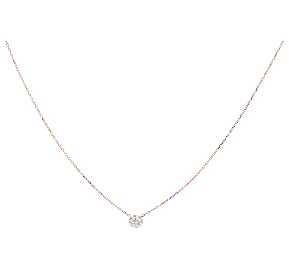 Image 208638_RG1CT.jpg, Product 208-638 / Price $1,999.88 - $4,499.88, Graziela Gems 18K Gold Diamond Floating Necklace from Best of Gems on TSC.ca's Jewellery department