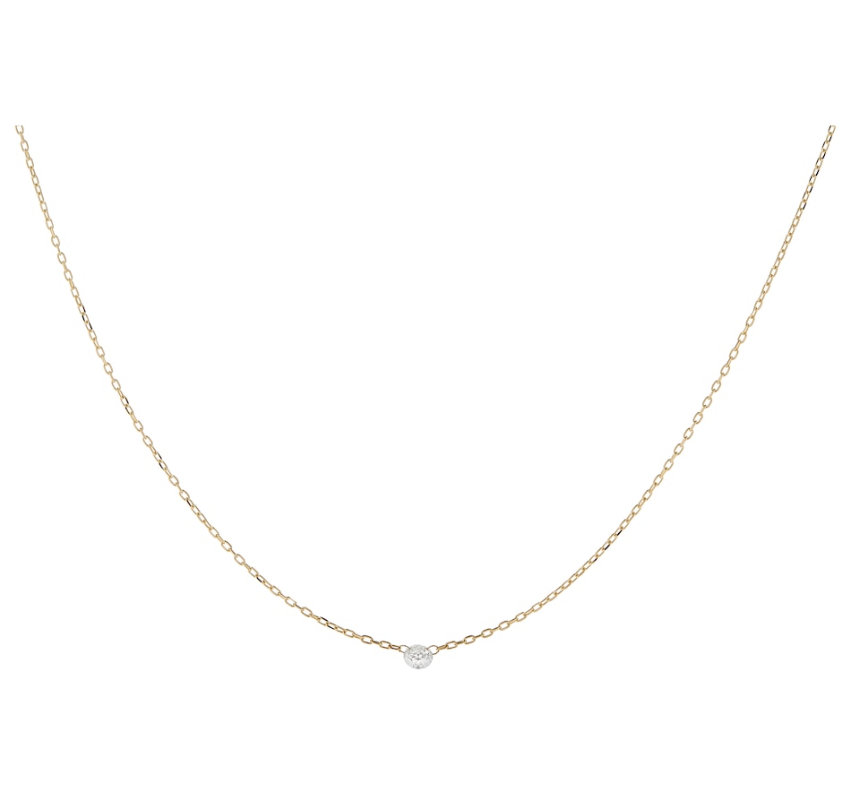 Image 208638_YGP20.jpg, Product 208-638 / Price $1,999.88 - $4,499.88, Graziela Gems 18K Gold Diamond Floating Necklace from Best of Gems on TSC.ca's Jewellery department