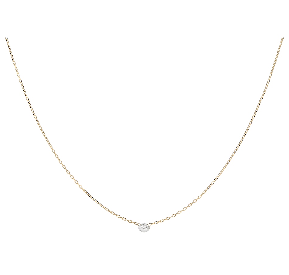 Image 208638_YGP33.jpg, Product 208-638 / Price $1,999.88 - $4,499.88, Graziela Gems 18K Gold Diamond Floating Necklace from Best of Gems on TSC.ca's Jewellery department