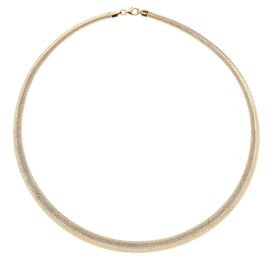Jewellery - Necklaces & Pendants - UNOAERRE 18K Yellow Gold Intertwined ...