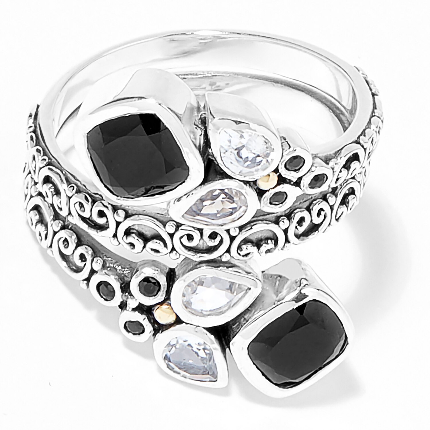 Jewellery - Rings - Crossover - Samuel B. Collection Sterling Silver ...