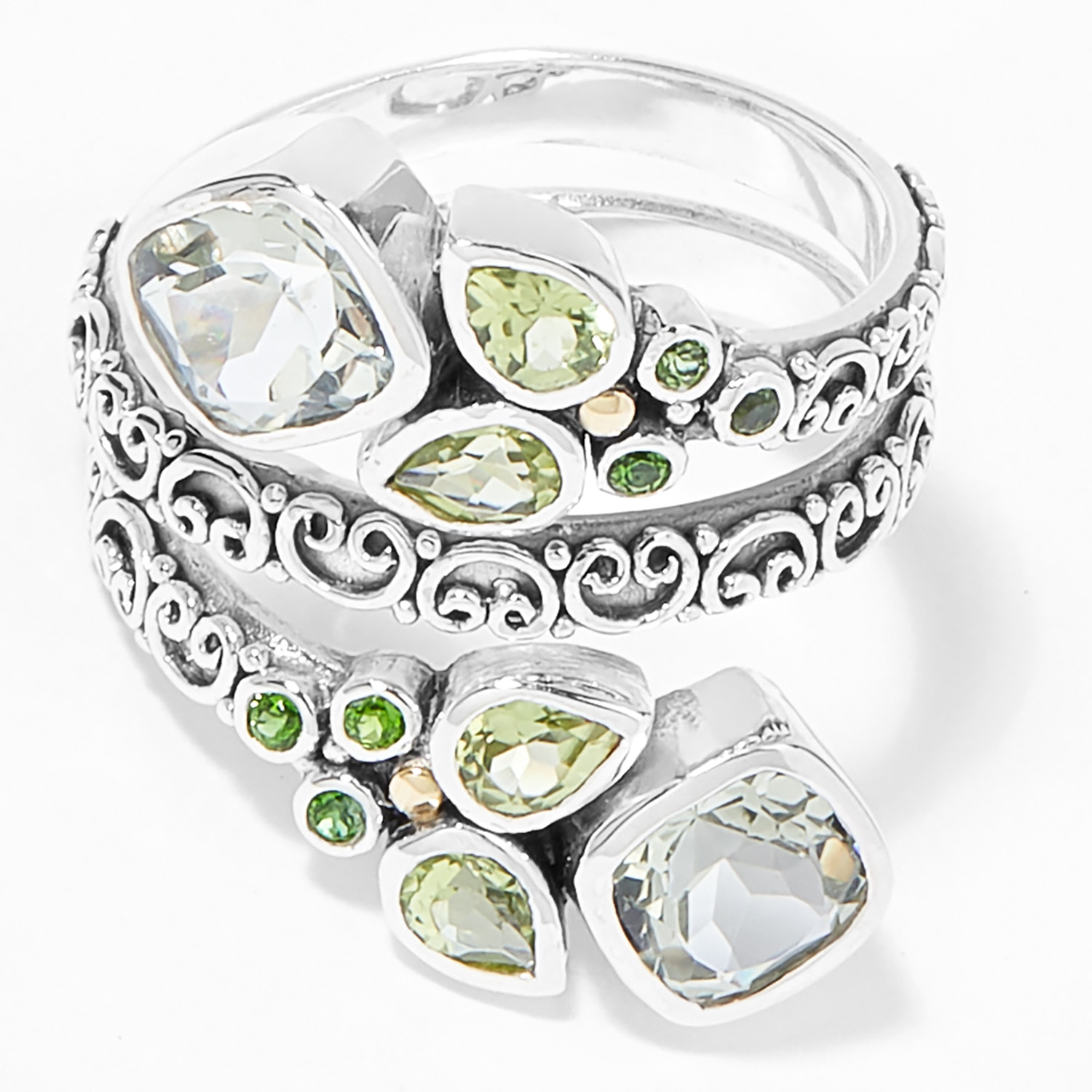 Jewellery - Rings - Crossover - Samuel B. Collection Sterling Silver ...