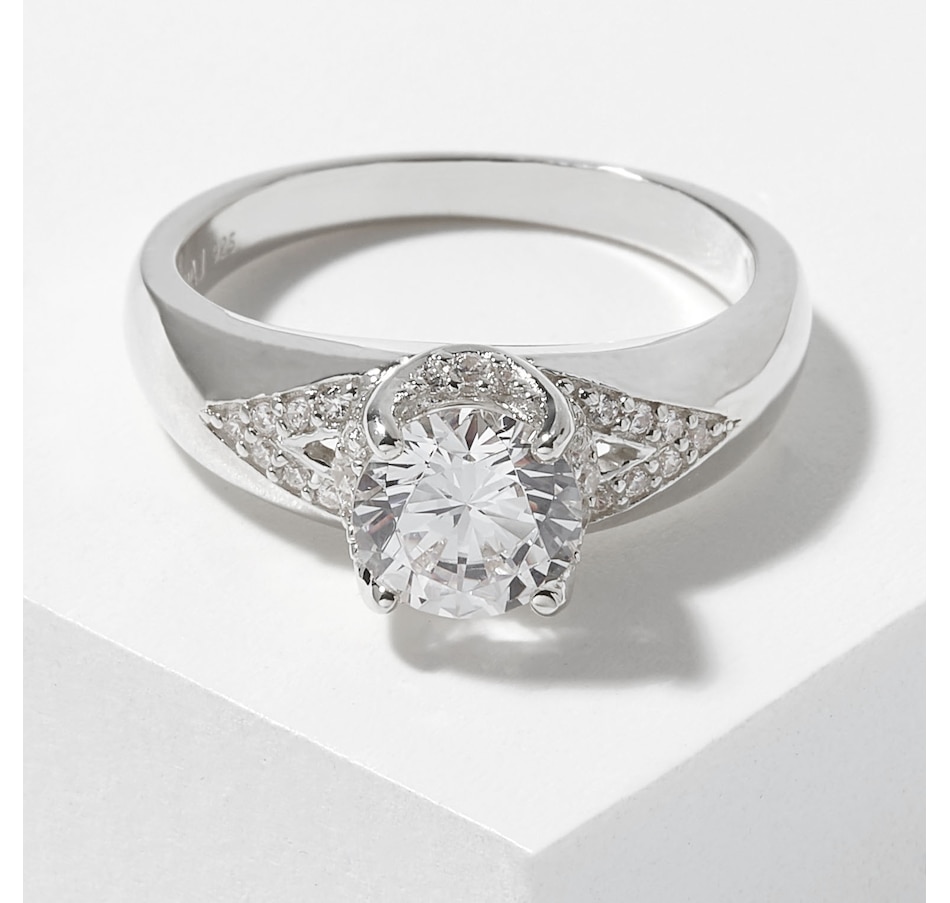 Image 209661_RHOP.jpg, Product 209-661 / Price $83.99, Diamonelle Sterling Silver Diamonelle Ring from Diamonelle on TSC.ca's Jewellery department