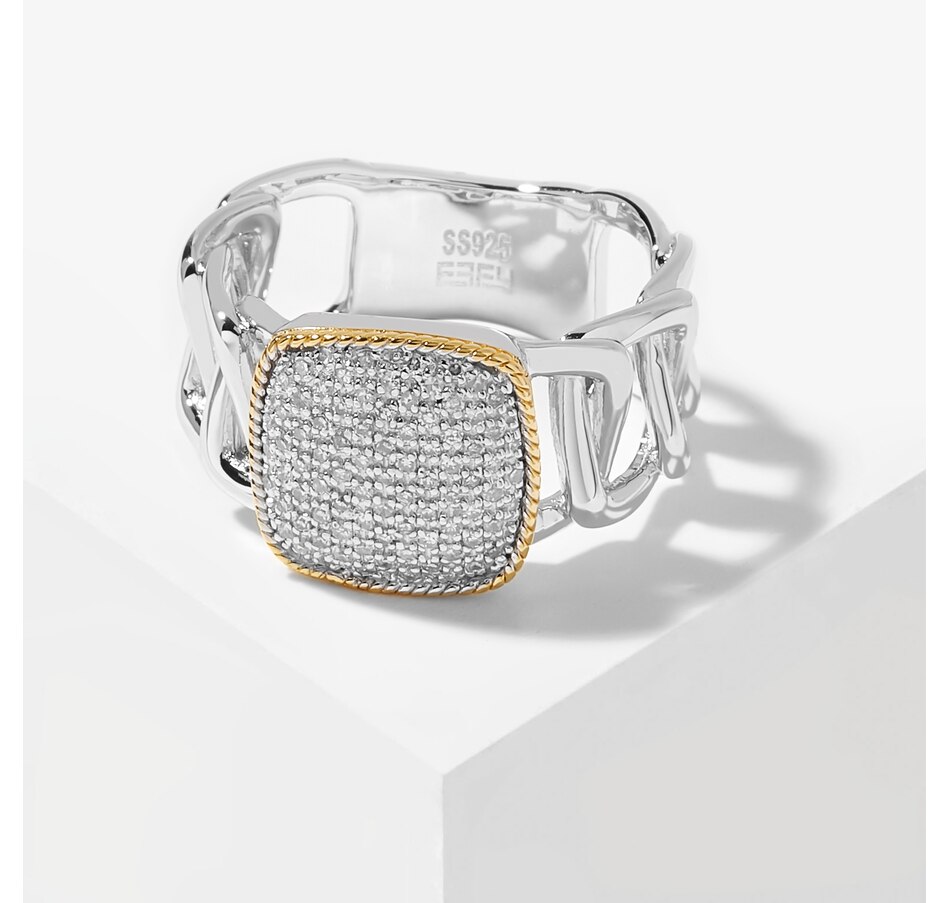 Image 209864.jpg, Product 209-864 / Price $629.99, Sterling Silver Diamond Ring from Colours of Diamonds on TSC.ca's Jewellery department