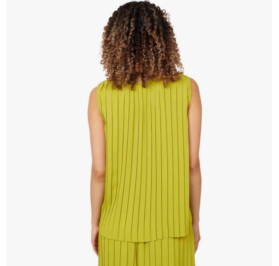 Image 210110_ALTMORE1.jpg, Product 210-110 / Price $34.33, Wynne Style Pleated Crepe Sleeveless Top from Wynnelayers on TSC.ca's Fashion department