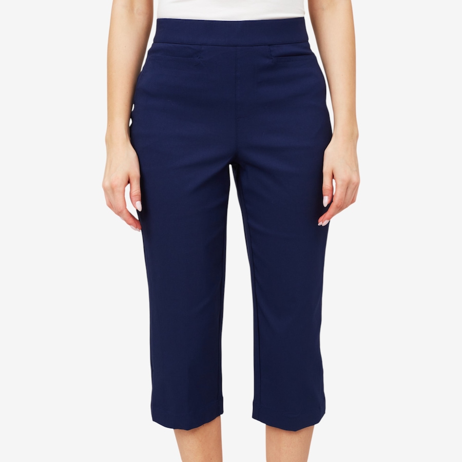 Image 210118_DEEIO.jpg, Product 210-118 / Price $34.33, Wynne Style Flatterfit Capri with Pocket Detail from Wynnelayers on TSC.ca's Fashion department