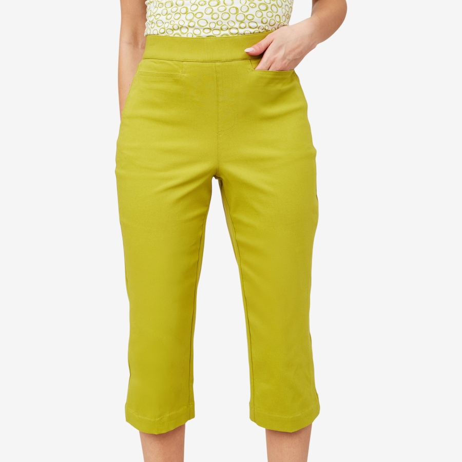 Image 210118_MOS.jpg, Product 210-118 / Price $34.33, Wynne Style Flatterfit Capri with Pocket Detail from Wynnelayers on TSC.ca's Fashion department