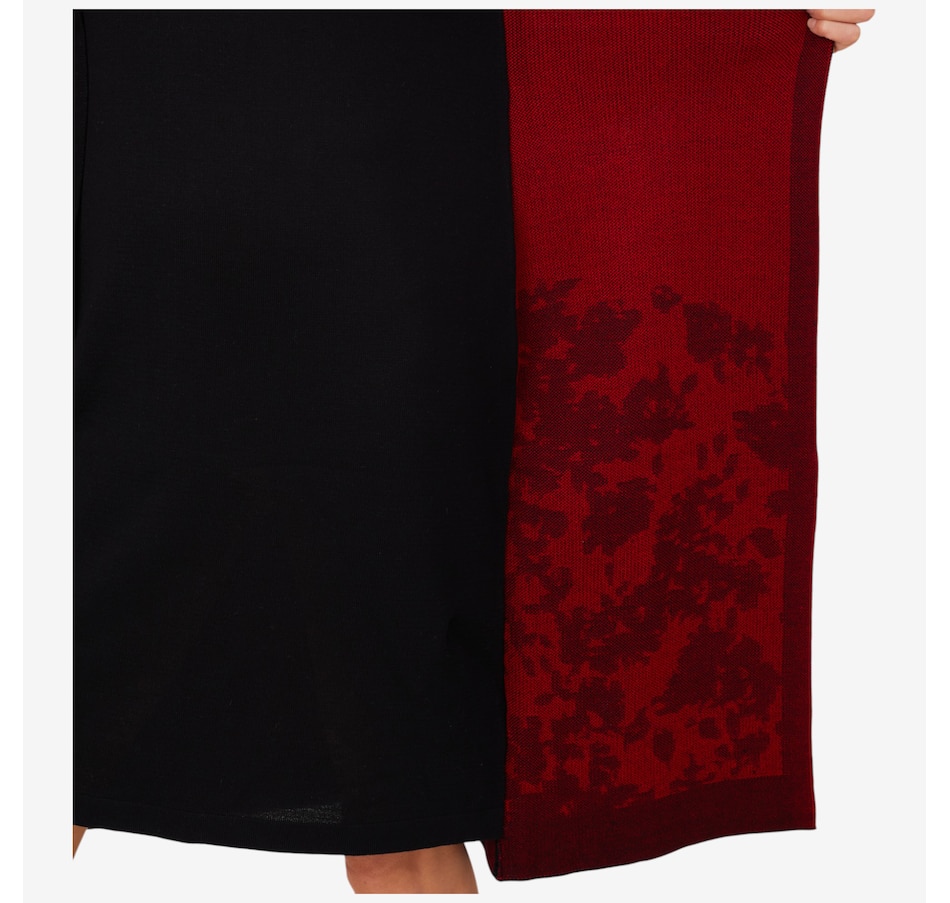 Image 210201_ALTMORE1.jpg, Product 210-201 / Price $67.88, Nina Leonard Jewel Neck Long Sleeve Knit Twofer Dress from Nina Leonard on TSC.ca's Fashion department