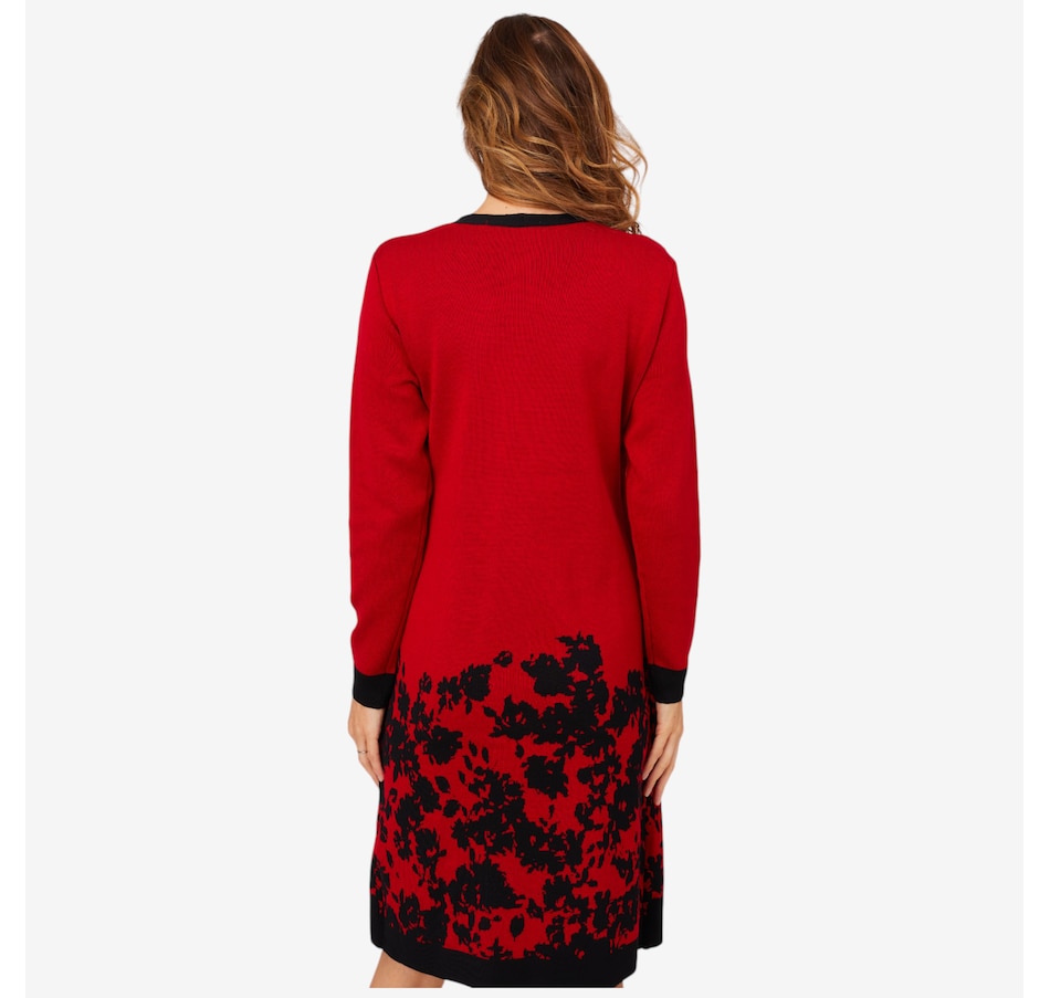 Image 210201_ALTMORE4.jpg, Product 210-201 / Price $67.88, Nina Leonard Jewel Neck Long Sleeve Knit Twofer Dress from Nina Leonard on TSC.ca's Fashion department