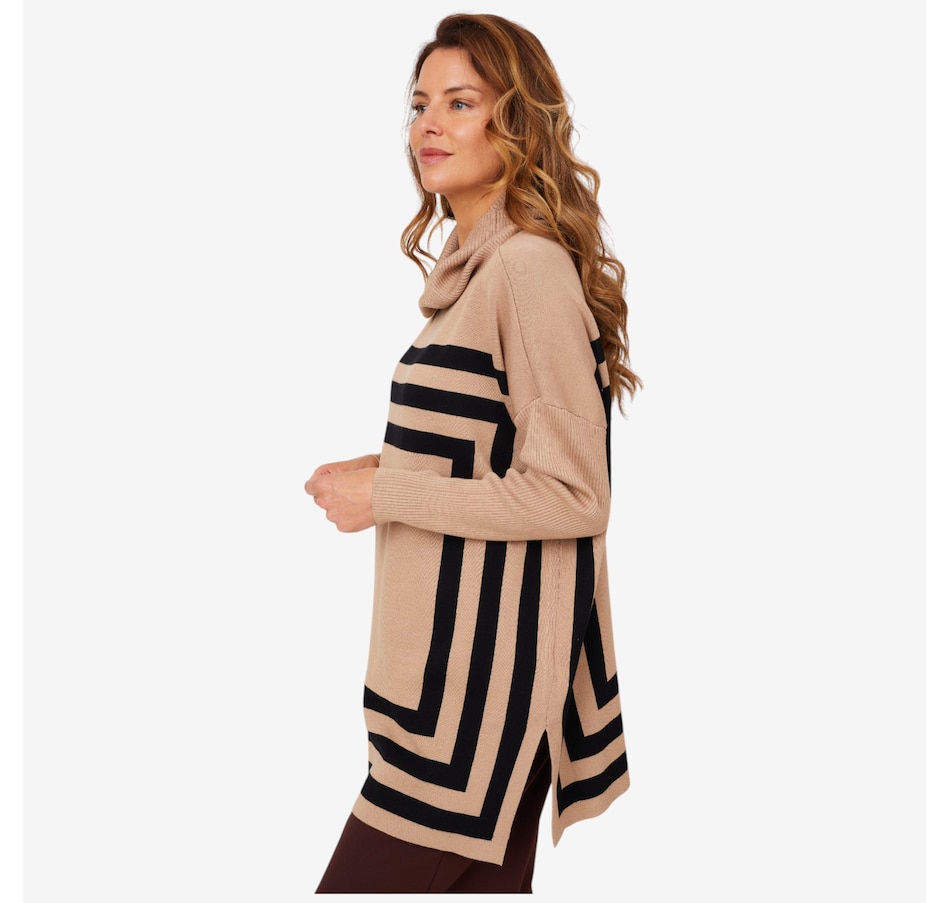 Image 210207_ALTMORE2.jpg, Product 210-207 / Price $59.88, Nina Leonard Cowl Neck Long Sleeve Boxy Sweater from Nina Leonard on TSC.ca's Fashion department