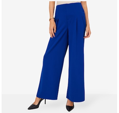 Nina Leonard Wide Leg Full Length Pant