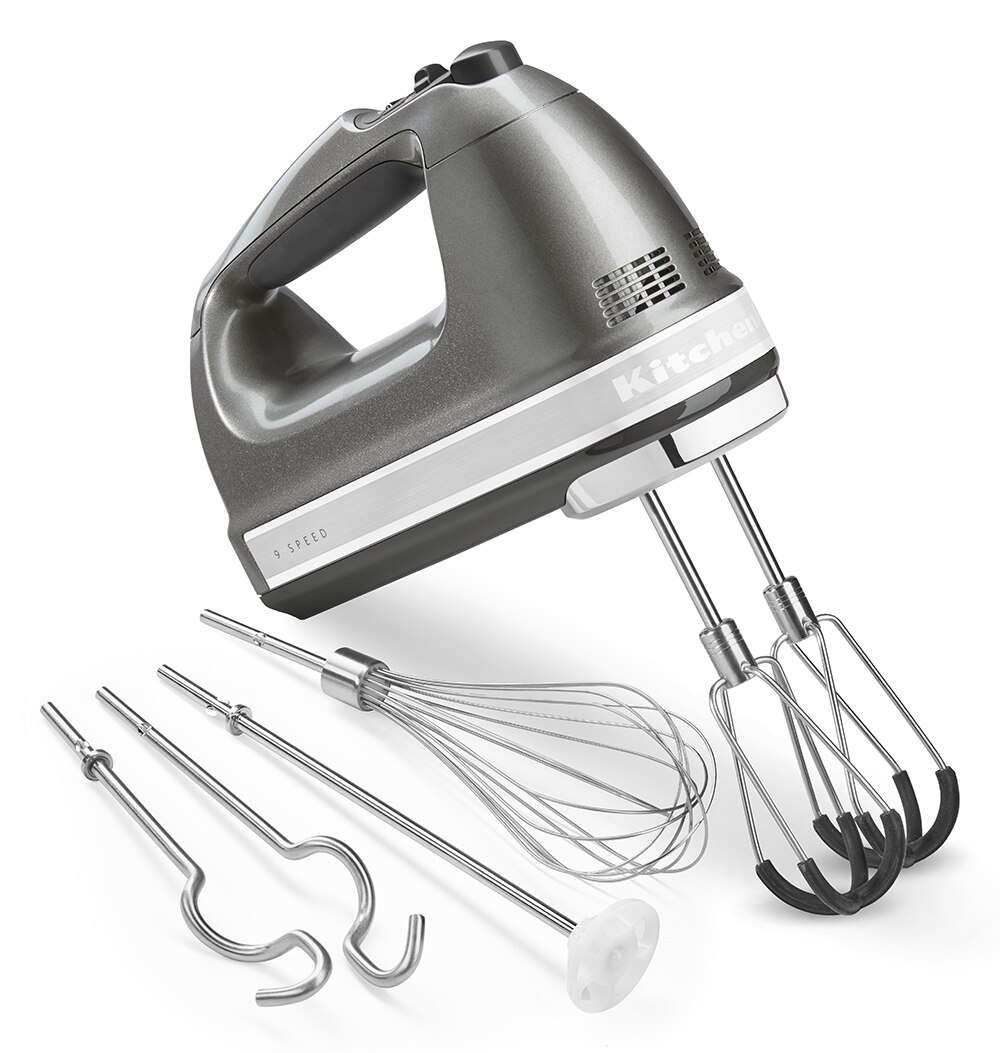 Kitchenaid hand 2024 mixer silver