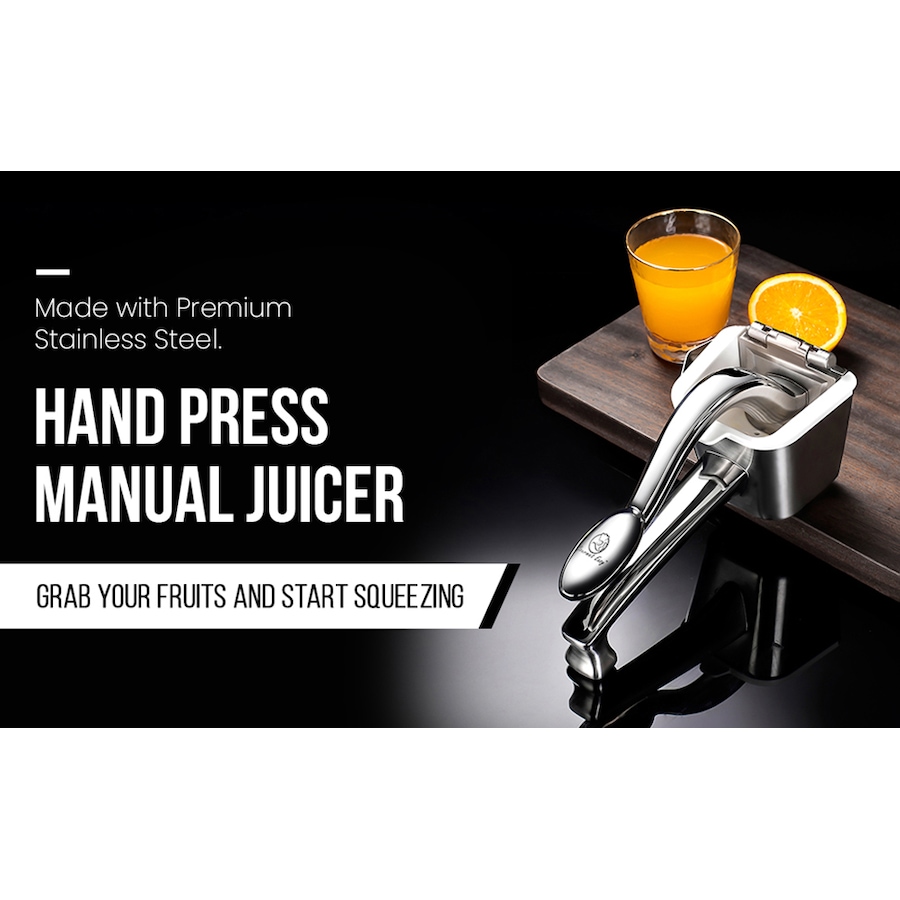 Image 210259_ALTMORE1.jpg, Product 210-259 / Price $69.99, Gourmet Easy Stainless Steel Hand Juicer from Gourmet Easy on TSC.ca's Kitchen department