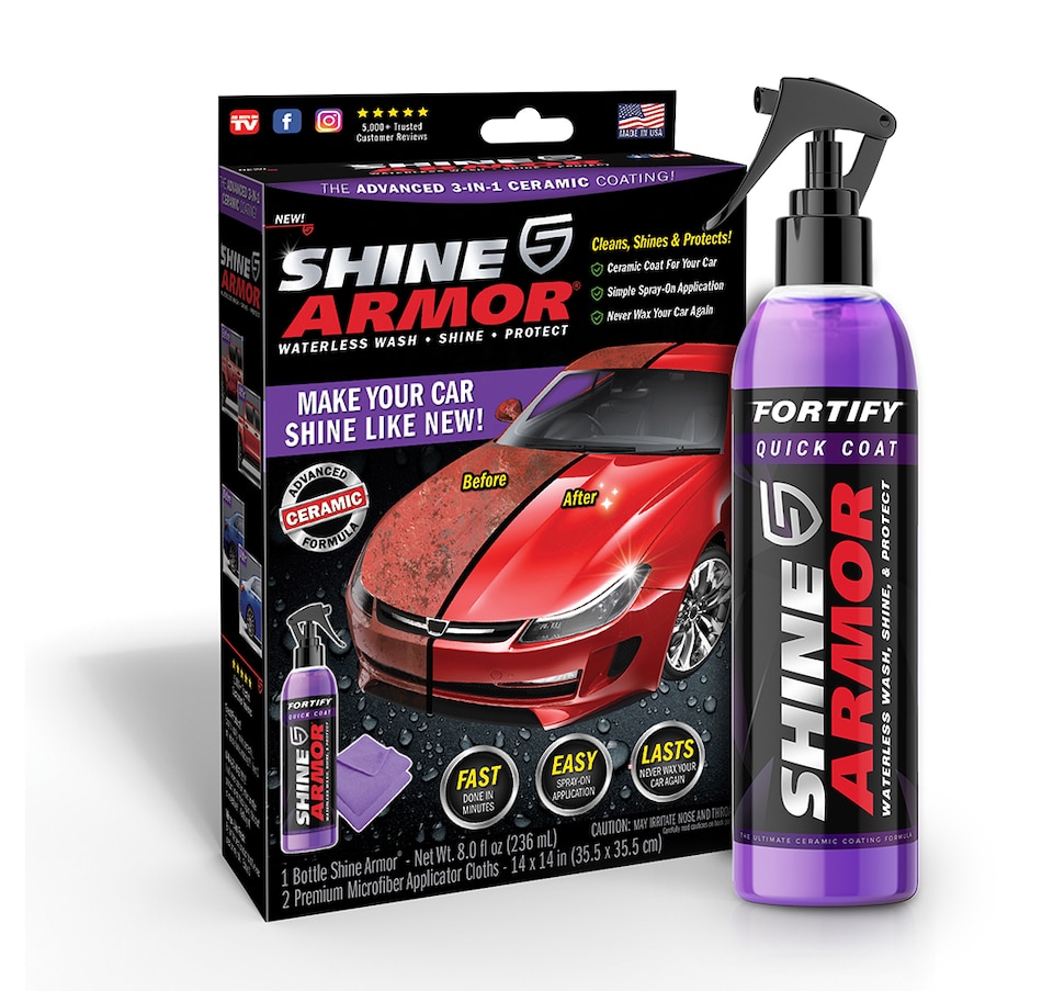 Bell Howell Shine Armor Fortify Quick Coat Ceramic Coating TSC ca adena-collado