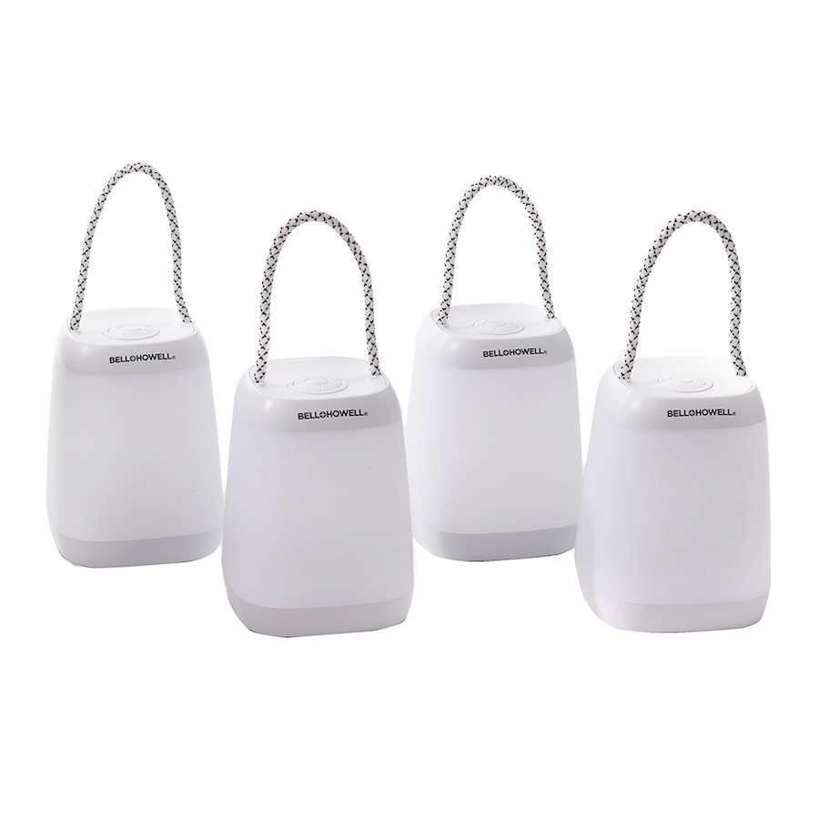 Image 210271_WHT.jpg, Product 210-271 / Price $24.88, Bell + Howell Warm Light Portable Lantern (4-pack) from Bell + Howell on TSC.ca's Home & Garden department