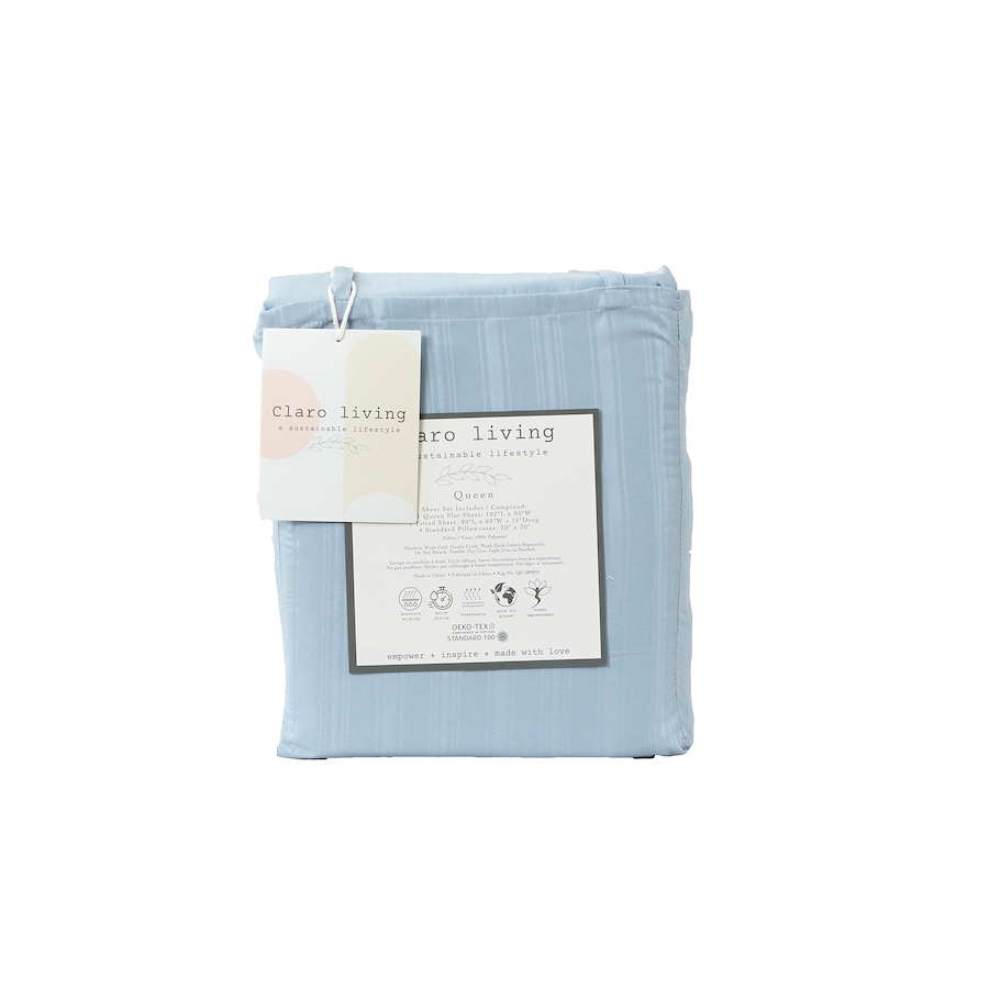 Image 210274_ALTMORE2.jpg, Product 210-274 / Price $29.88, Claro Home Living 6-Piece Embossed Sheet Set from Claro Living Home on TSC.ca's Home & Garden department