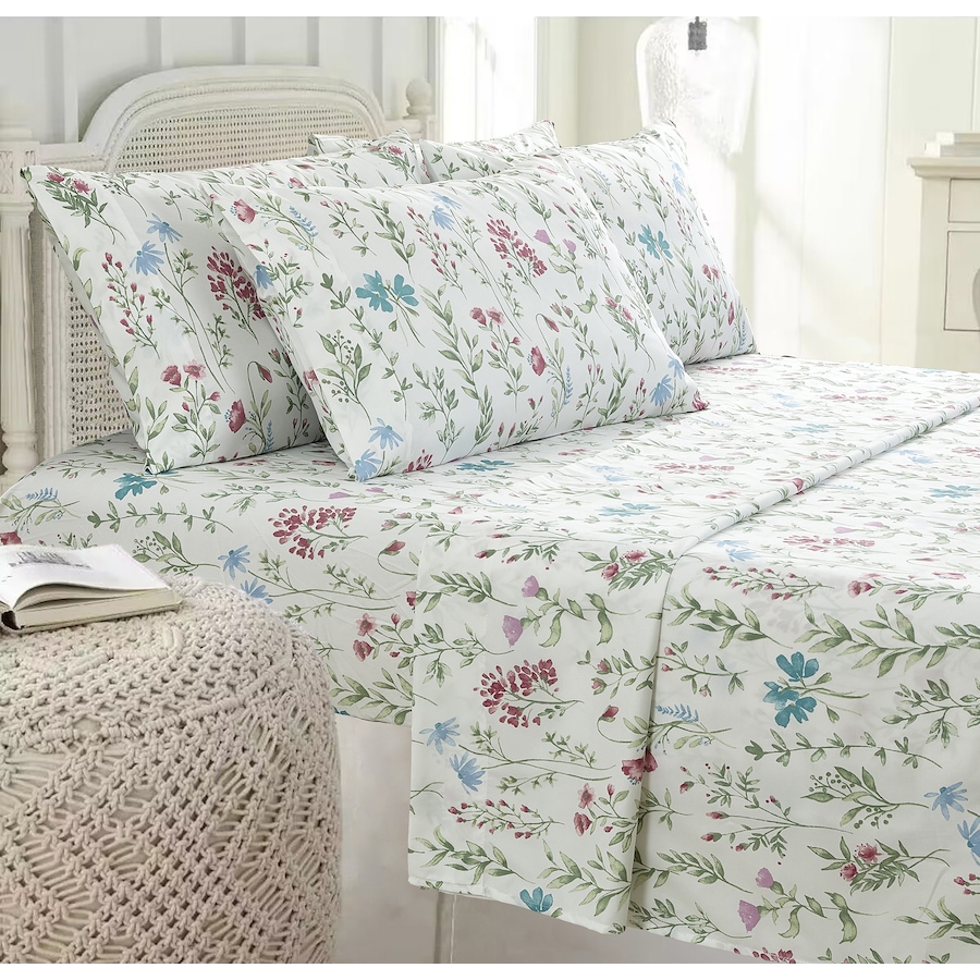 Image 210274_FLO.jpg, Product 210-274 / Price $29.88, Claro Home Living 6-Piece Embossed Sheet Set from Claro Living Home on TSC.ca's Home & Garden department
