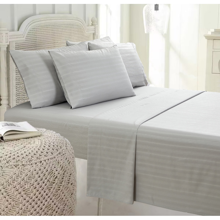 Image 210274_GRY.jpg, Product 210-274 / Price $29.88, Claro Home Living 6-Piece Embossed Sheet Set from Claro Living Home on TSC.ca's Home & Garden department